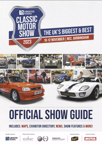 Classic Motor Show 2023 cover