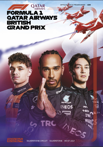 F1 Silverstone 2024 cover