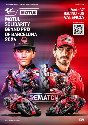 MotoGP Barcelona Programme Cover