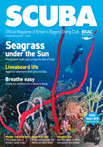 SCUBA Magazine - Jan 2025 Cover